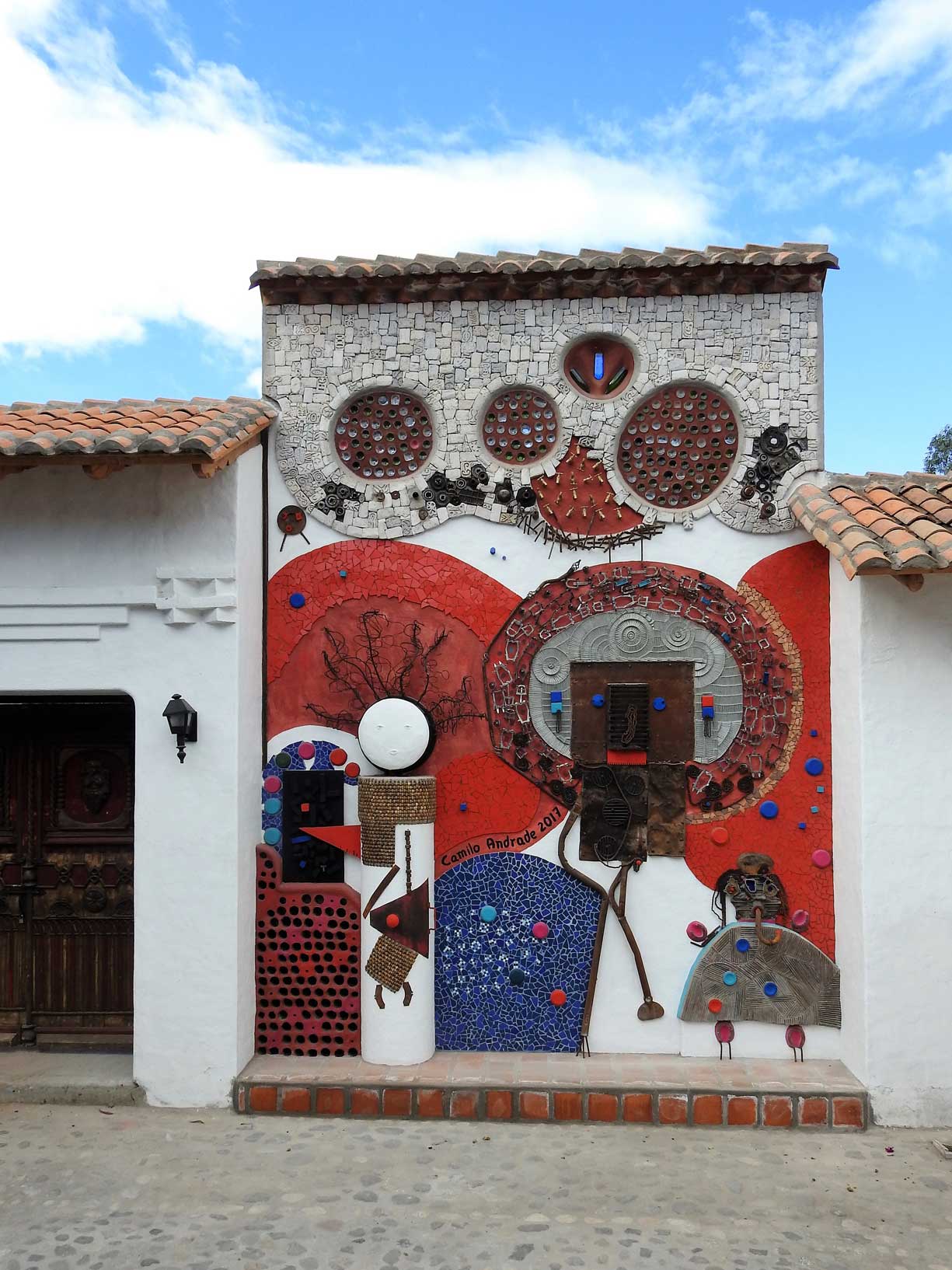 Mural Momias Andinas